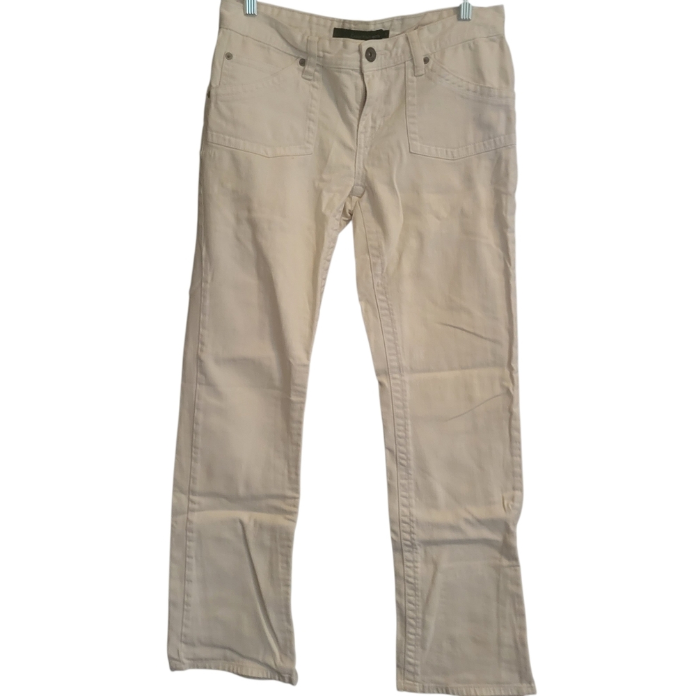 Calvin Klein Lean Boot Jeans White sz 6